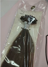 Con U Tip de uñas máquina Remy queratina extensiones de cabello humano recto natural Pre-De la fusión del pelo cápsulas 12-28 pulgadas 50g