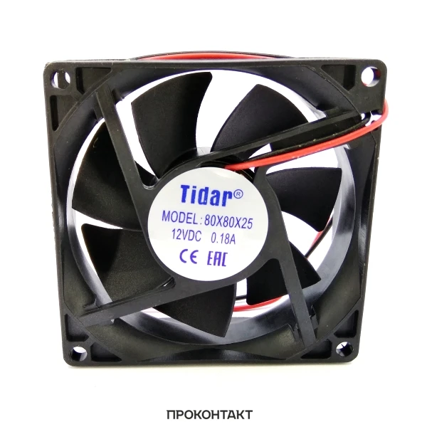 Вентилятор 80x80x25 8025HS 12VDC 0.17A втулка TIDAR | Компьютеры и офис