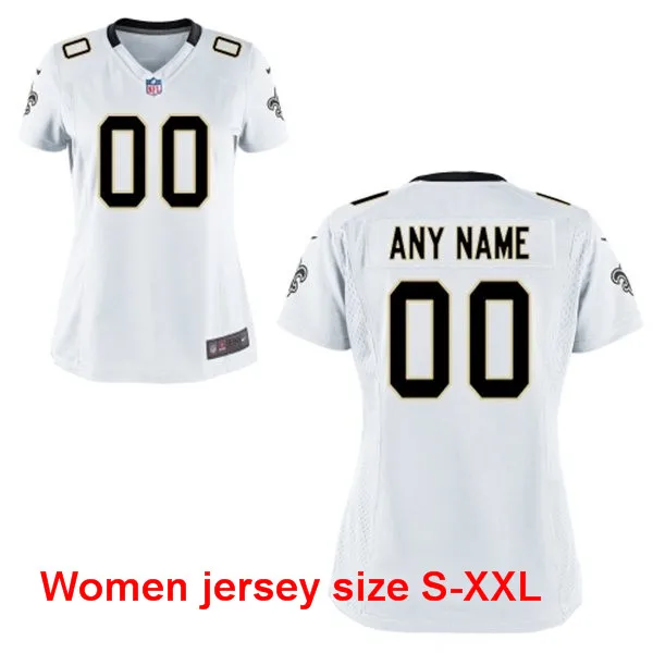 A+ good feedback Personalized stitched New Orleans s Customized Any Name And Number Men Women youth kids Jersey - Color: 6