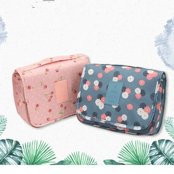 

Hanging Travel Cosmetic Bag Women Makeup Bags Toiletries Organizer Waterproof Storage Make Up Wash Cases Women's necessities