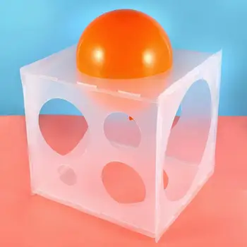

11 Holes Balloon Sizer Ball Box Balloon Arches Columns Make Balloon Size Measurement Tool for Birthday Party Decoration