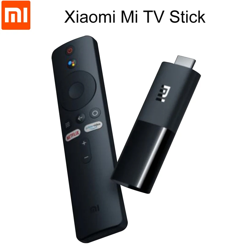 ТВ приставка Xiaomi Mi TV Stick Android 9 0 Smart 1080P 1 ГБ ОЗУ 8 Гб ПЗУ Bluetooth 4 2 мини ключ Wi Fi Google