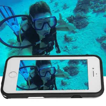 

20pcs Redpepper Waterproof Shockproof Case For iPhone7 8 Plus IP68 Dive Ultra Slim Life Water Proof Full Body Protective Cover