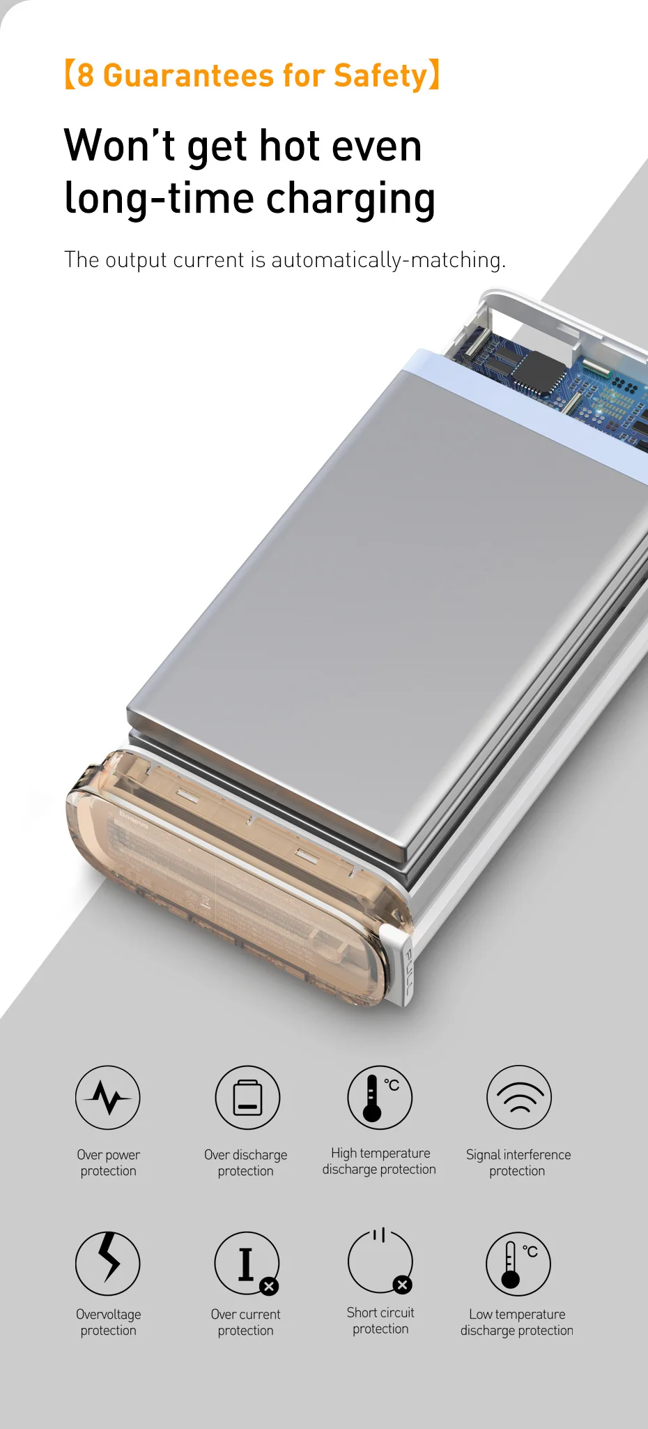 Baseus Quick Charge 3,0 20000 мАч Внешний аккумулятор USB C PD 5A SCP внешний аккумулятор для huawei Xiaomi iPhone портативное Внешнее зарядное устройство