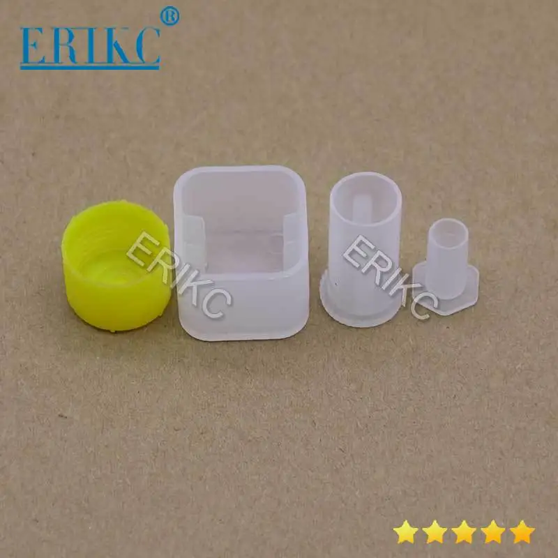 

ERIKC diesel fuel injector protection cap for bosch piezo injector and plastic Cap 4pcs/set