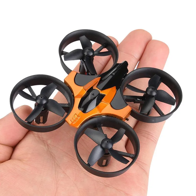 

Mini RC Drone 2.4CHz 4CH One-key Return 360 Degree Roll 6-Axis Gyro Headless Mode Hover RC Helicopter Quadcopter w/LED Light