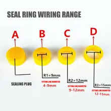 3-сторонний выход распределительная коробка Клеммная коробка распределения Кабельный разъем Водонепроницаемый комплект поставки