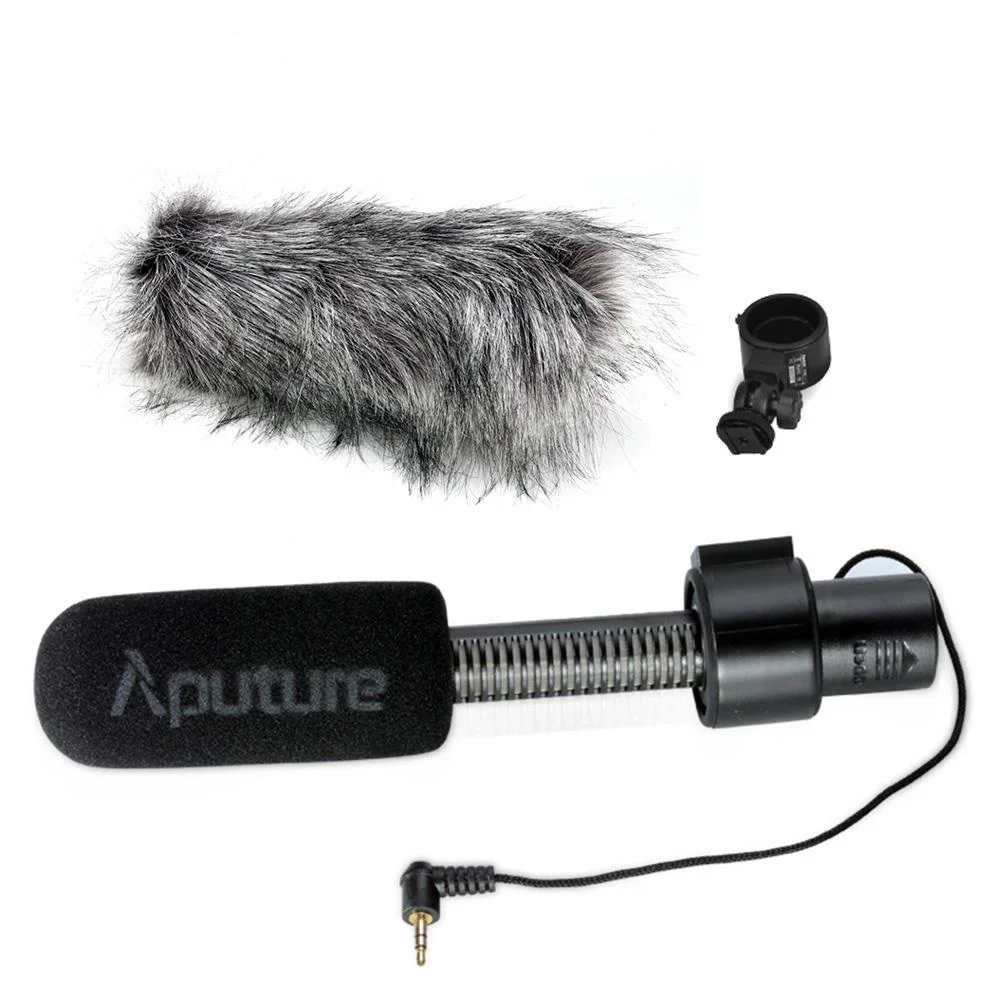 Aputure V-Mic D1 направленный конденсаторный микрофон-пушка микрофоны для Canon Nikon sony DSLR камер и видеокамер