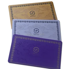 Пользовательские ПВХ пластиковые визитные карточки ПВХ карточки отзывов штрих-кодов номера карт