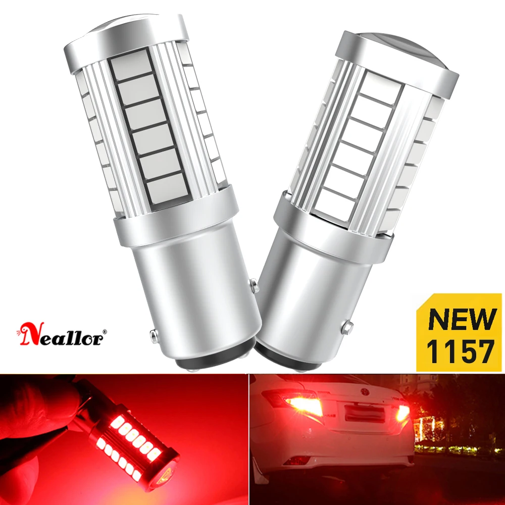 2 шт. Автомобильные светодиодные лампы Py21w Ba15s P21w 1156 Bau15s 5730SMD 1157 Bay15d P21/5w | Автомобили