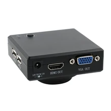 HD 1080P цифровой микроскоп камера CMOS HDMI VGA CCD Электронный микроскоп камера встроенное программное обеспечение для ремонта iphone IC