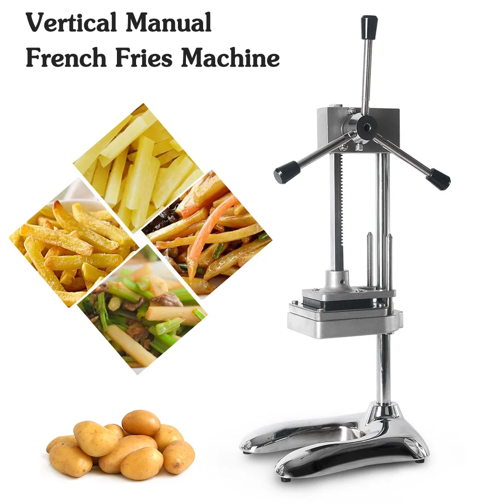 Vertical manual fries machine Multi-function cucumber Cinnamon Potato  cutting strip Commercial fruit vegetable dicing Machine - AliExpress