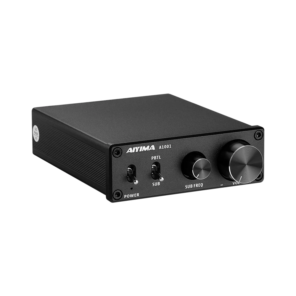 digital amplifier AIYIMA A1001 Subwoofer Amplifier Home Audio AMP 100W Mono Digital Power Amplifier Speaker Sound Amplificador Upgraded TPA3116 bass amplifier Audio Amplifier Boards