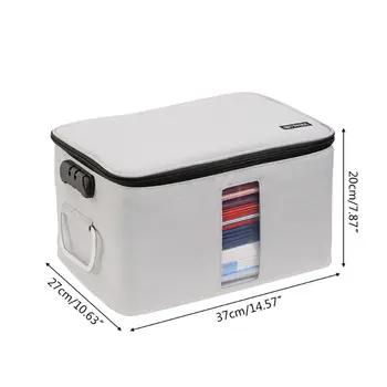 

Multilayer Document Organizer Password Files Bag Briefcase Large Capacity Travel