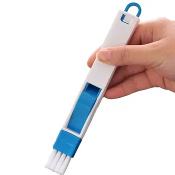 

Multi-function Computer Keyboard Cleaning Brush Window Cleaning Brush Window Groove Keyboard Nook Dust Window Track Cleaner