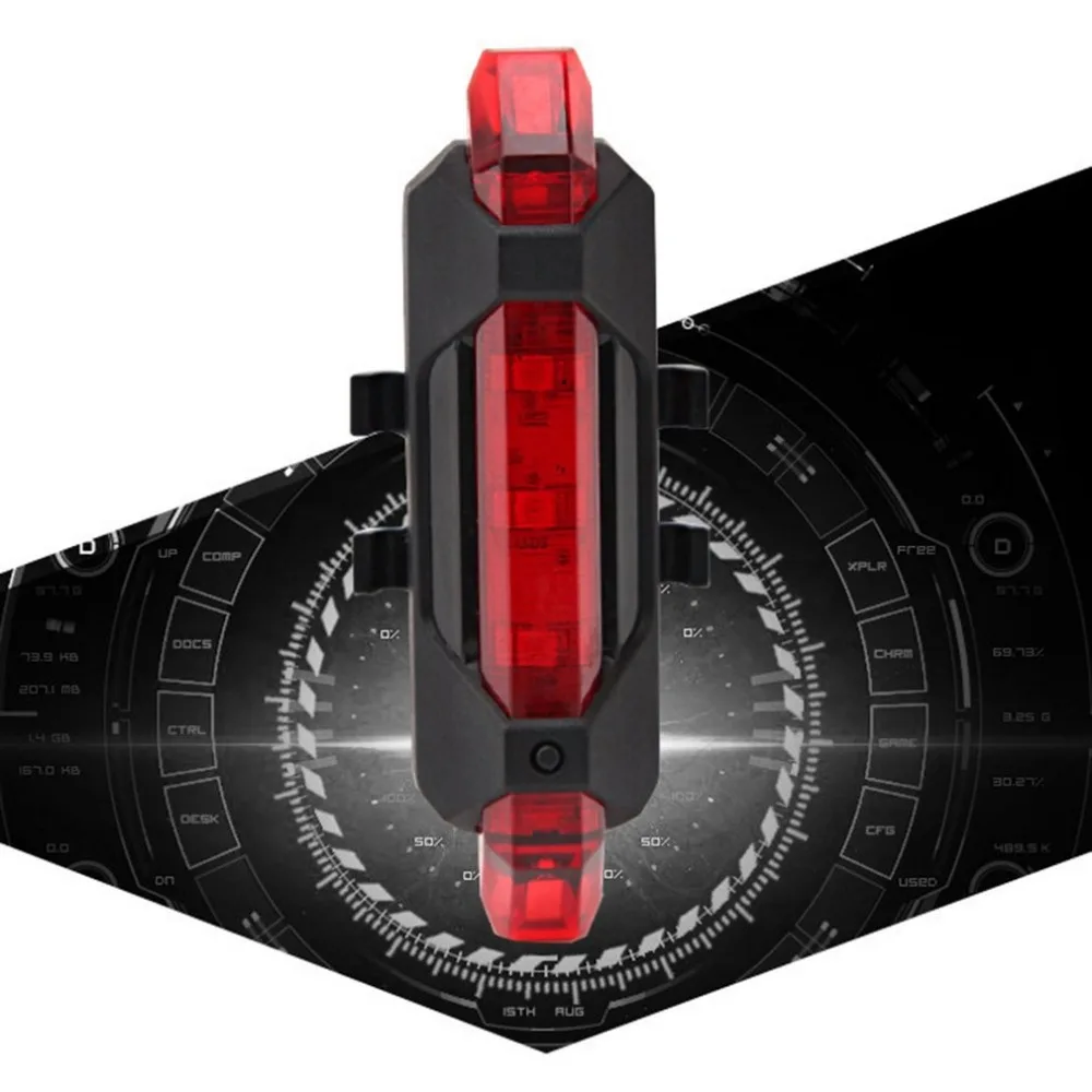 Фонари для горного велосипеда задние фары USB зарядка огни мини сигнальные огни ночные велосипеды задние фонари для велосипеда