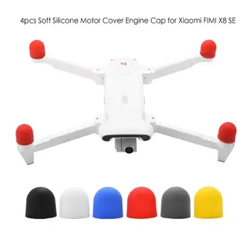 

4 Pcs Soft Silicone Motor Cover Transport Protective Guard for DJI Mavic Pro/FIMI X8 SE Platinum Engine Protector Motor Cap