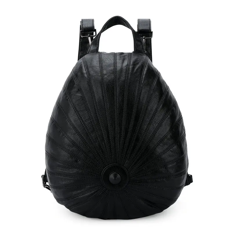 Stylish Backpacks luxury Angel Me 2021 New Arrival Hot Selling Women Hat Color Stripe Backpack, Soft Leather Spacious Shoulder Bag stylish and comfortable backpacks