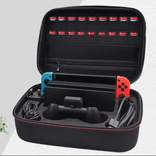 Sac de rangement pour console de jeu Nintendo, sac de rangement portable multifonction, accessoires pour console de jeu switch