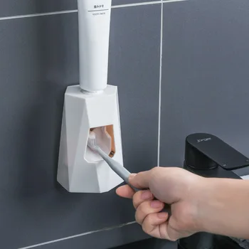 

Creative Toothpaste Dispenser Automatic Convenient Dispenser For Toothpaste Practical Easy Installation Home Bathroom Accessorie