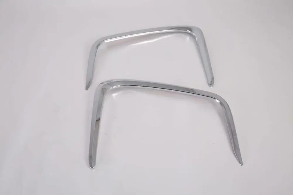 

ABS Front Head Fog Lamp Light Eyebrow Cover Trims For Corolla 2019