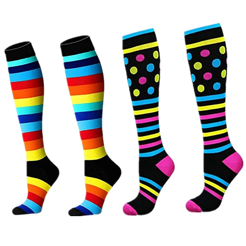 Antifatigue Unisex Compression Socks 15 30 MmHg Fit Running,Nurses