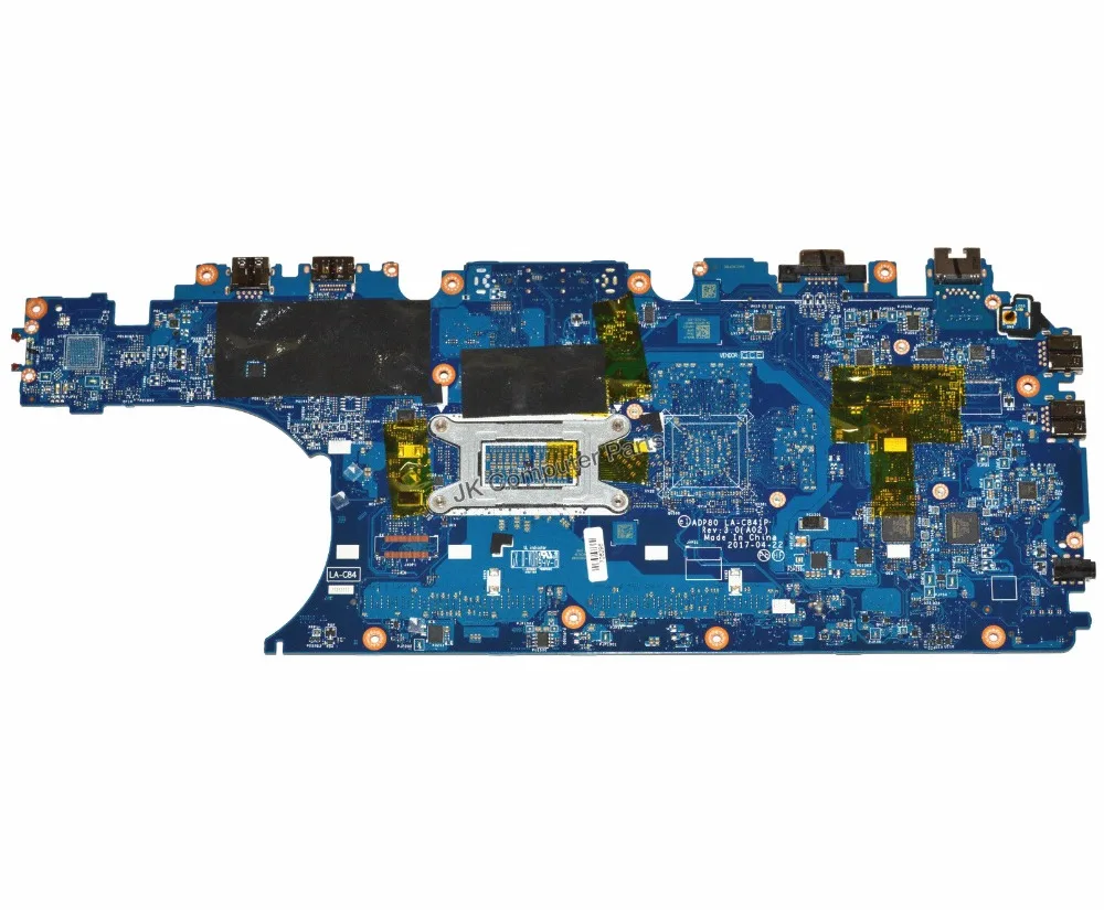 Для DELL Precision 3510 материнская плата для ноутбука с i5-6300hq процессором W5130M 2 Гб GPU 0GPDT3 GPDT3 ADP80 LA-C841P протестированная Быстрая
