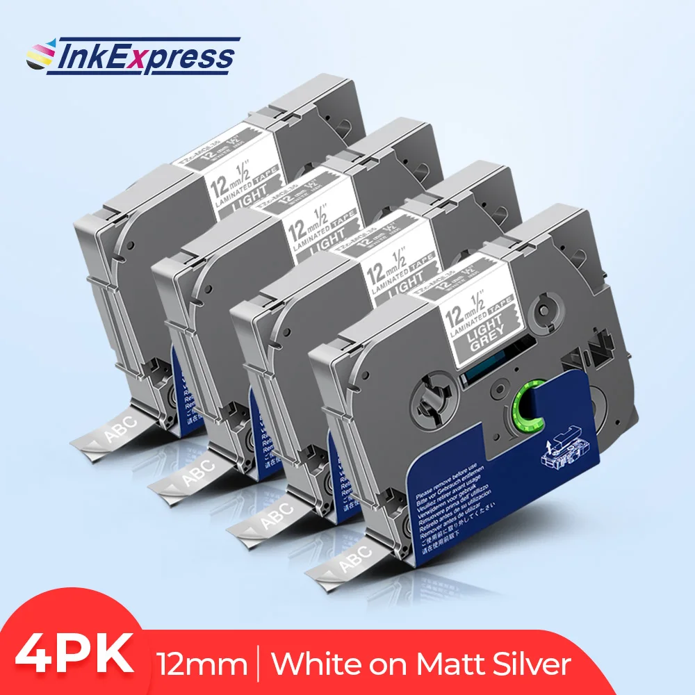 4PK 12 мм TZe Люминесцентная лента TZe-MQP35 TZe-MQG35 TZe-MQL35 TZe-MQ835 TZe-MQ934 Ламинированный ленты