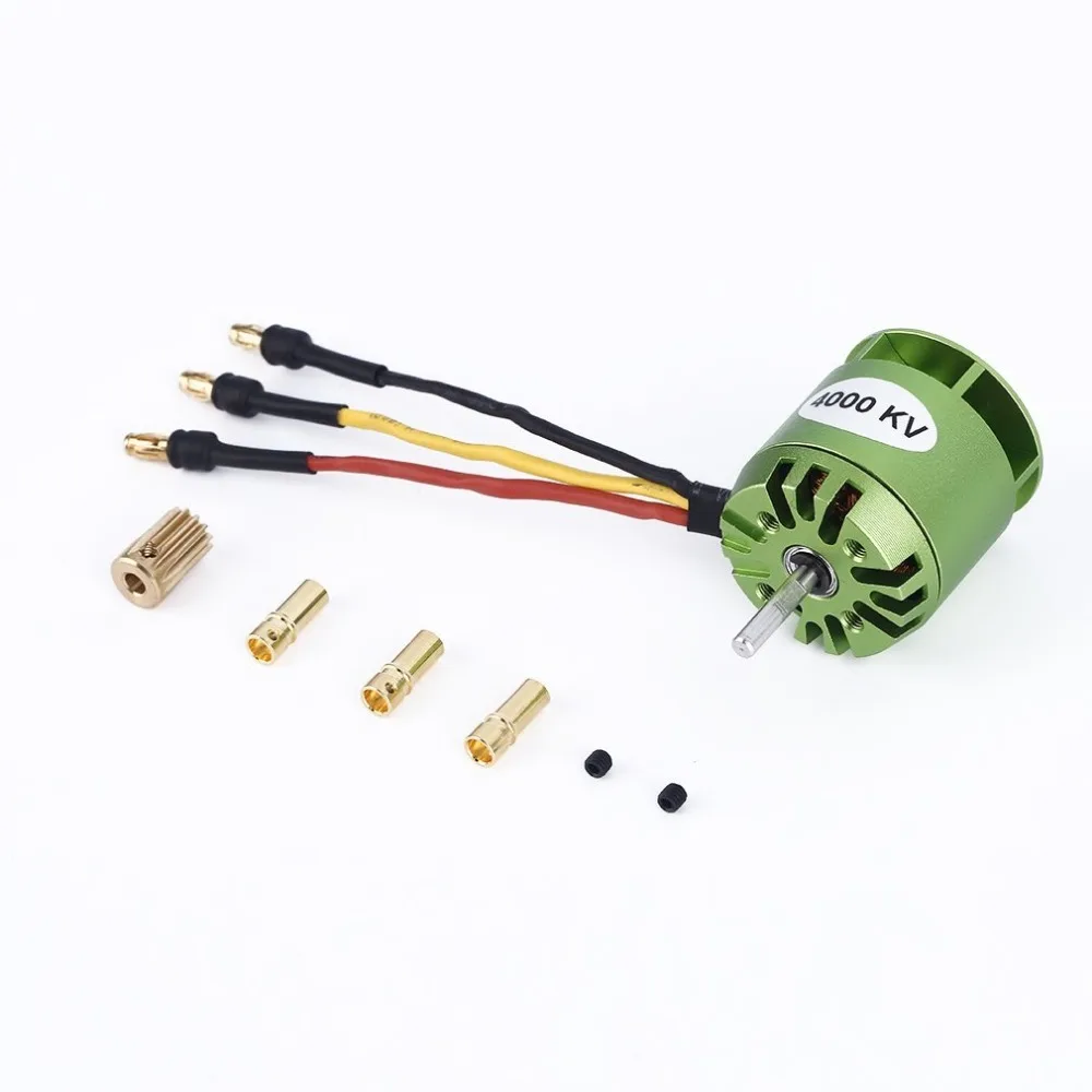 14,8 V KV4000 Outrunner бесщеточный двигатель для Trex 450 RC модель вертолета по всему миру