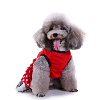 

Pet Dress Dog Christmas Dog Elk Skirt Garment Adorable Pet Party Outfit