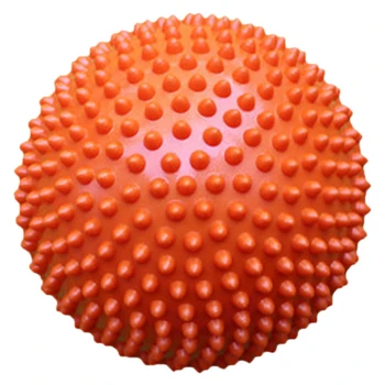 

Yoga Half Ball Physical Fitness Appliance Exercise Balance Ball Point Massage Stepping Stones Balance Yoga Ball—Orange