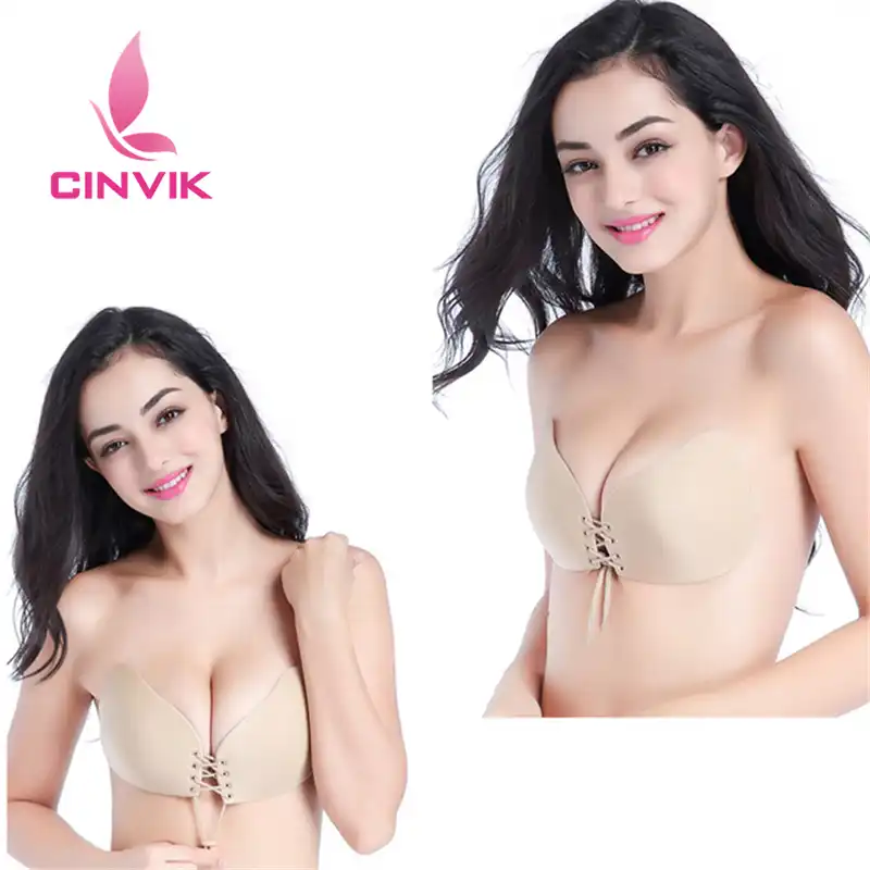 sujetador silicona push up