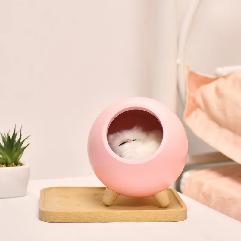 ночник Светодиодный светильник для кошек USB Touch Night L Bionic Cat бесступенчатый