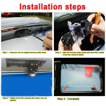 

Set Rear view Camera Car CCD Reverse Dash Cam For Mazda 6 Sedan 2013-2016
