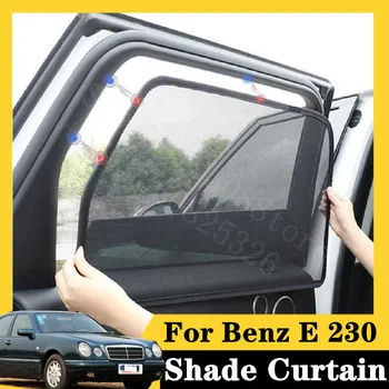 

For Benz 1995-2002 E230 E350 5Pcs card type magnetic car curtain sun shade car window shade car styling