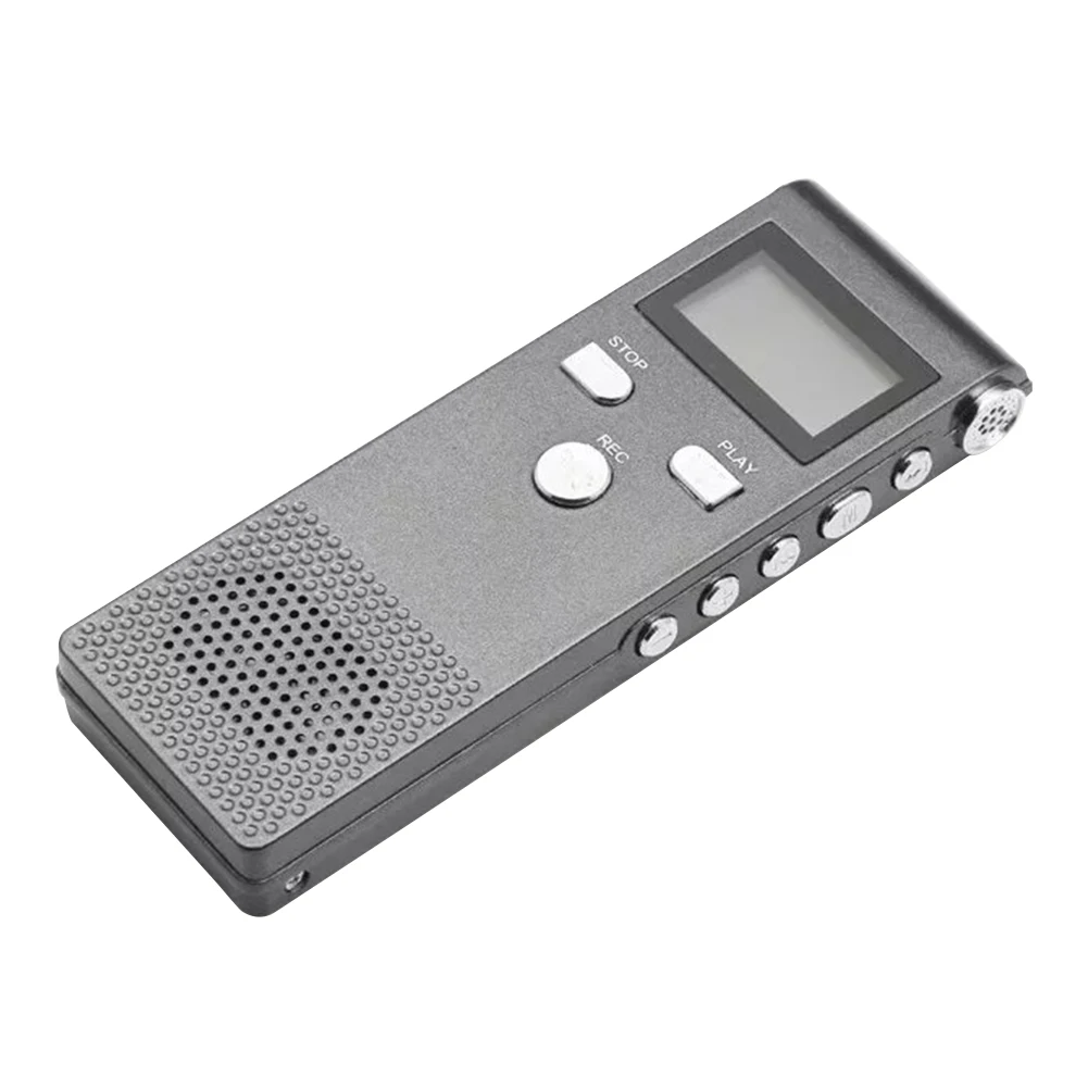 Rechargeable MP3 WMA Portable Zinc Alloy Voice Recorder Sound Audio Noise Reduction Meetings Microphone Digital HD Mini Lectures