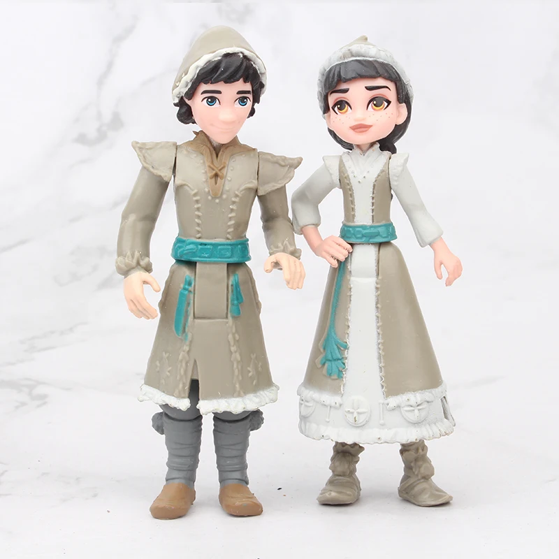 Новейшие фильмы Disney Frozen 2 5 11 см принцесса Эльза Анна Кристофф Свен Олаф Аниме ПВХ