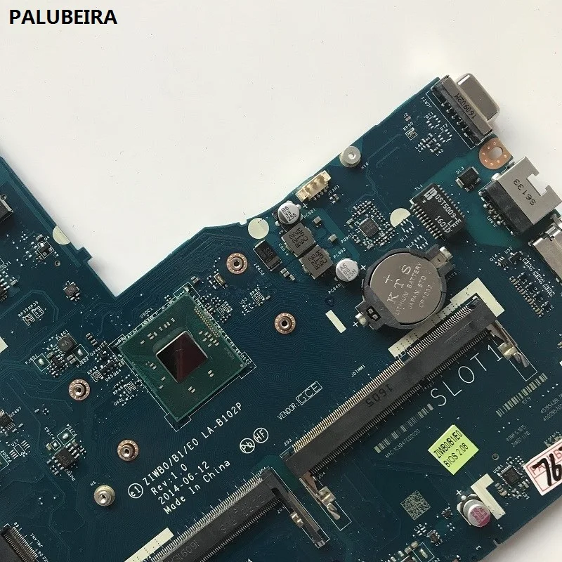 PALUBEIRA ZIWB0/B1/E0 LA-B102P с cou для lenovo B50-30 материнская плата N2840 процессор DDR3 протестирован