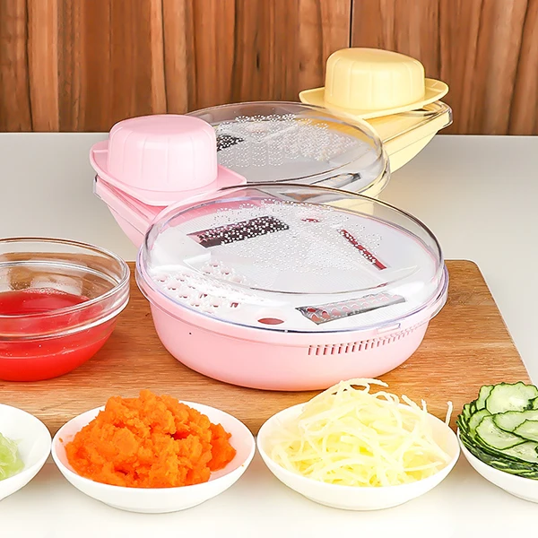 

Vegetable Cutter Stainless Steel Blade Mandoline Slicer Cheese Grater Carrot Potato Peeler Shredder Slicer Kitchen Gadget