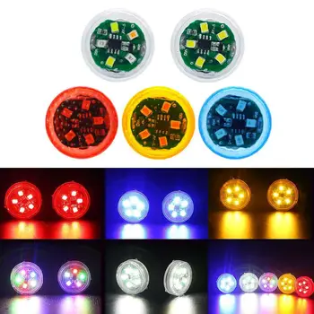 

Led Car Openning Door Warning Lamp Safety Indication Lamps Anti-collision Parking 1pc Wireless Light Signal V0J1