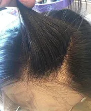 Peluca con malla Frontal de pelo lacio sintético Zesen 13*4 pelucas de Color degradado y Color verde peluca Frontal de encaje para mujer
