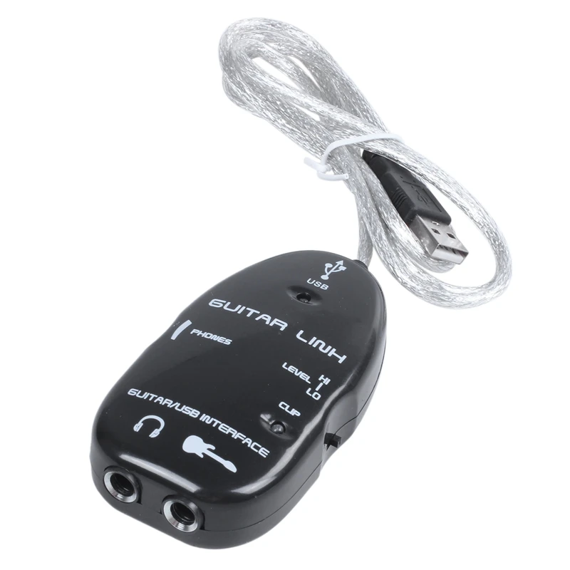 Переходник с гитары на USB интерфейса для MAC/PC записи CD Studio Laptop|Детали и аксессуары