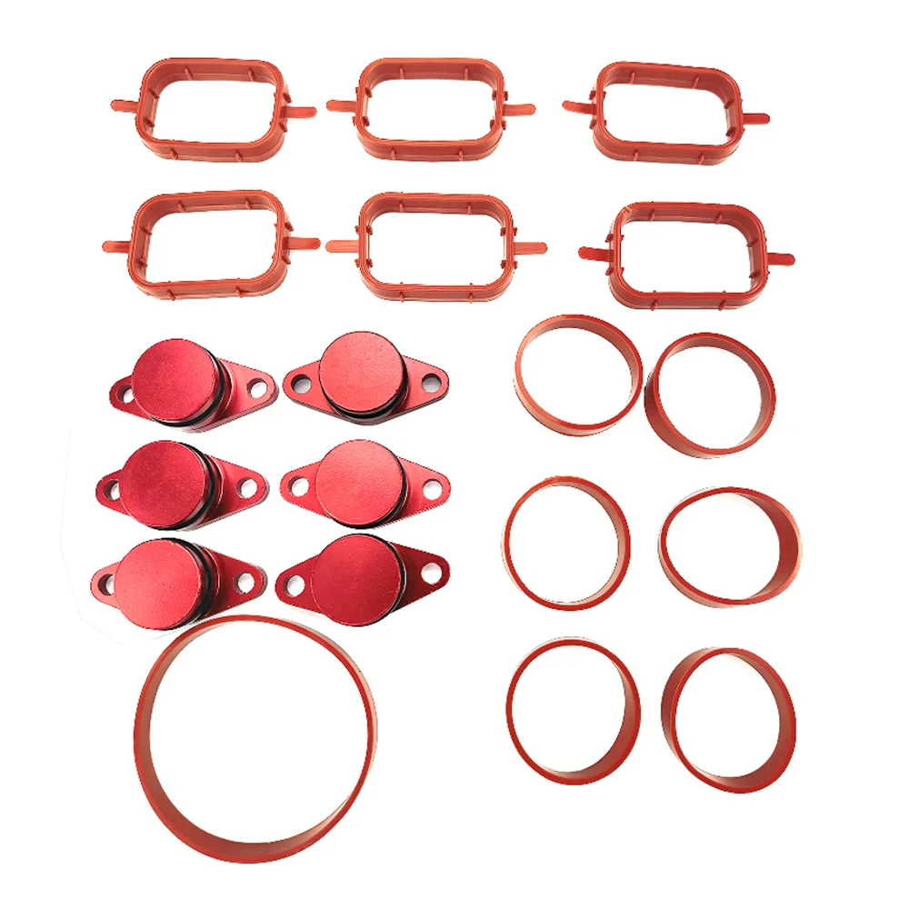 X8R0066-X8R0024 Per 6 Kit Swirl Per Guarnizione Collettore Di Aspirazione Per Bmw M57 535D 335D X5 X6
