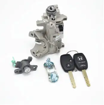 

New Car ignition lock core assembly with 2 KEY 2003-2011 For Honda CRV Civic Odyssey Ignition Assembly with Remote Control YZY