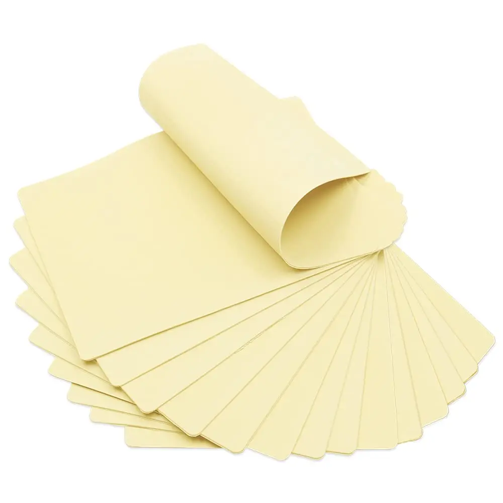 3/5/10/15/20PCS 15*20*0.12cm Tattoo Skin Practice Thick Blank Double Sides Tattoo Practice Skin Soft Silicone Pading