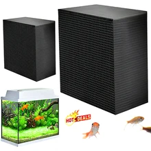 Eco-Aquarium очиститель воды куб активированный уголь блок аквариумный фильтр ультра сильная фильтрация и поглощение жимолости