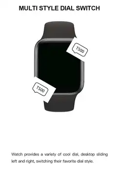 

T500 Smart Watch ip67 Waterproof Bluetooth call Music Play Serie 5 Heart Rate Smartwatch PK IWO12 IWO8 T200