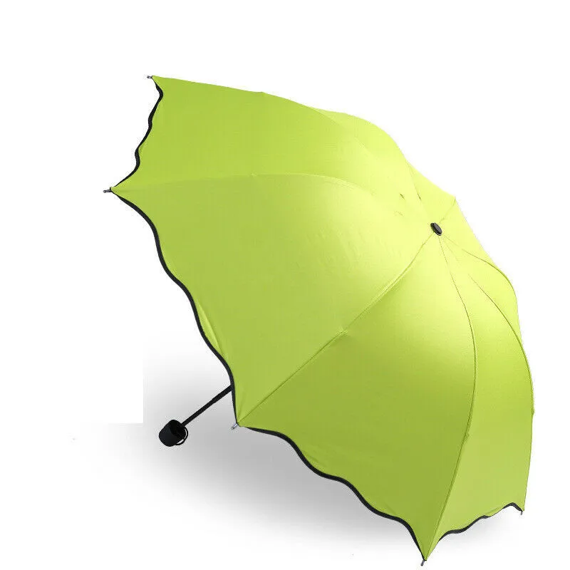 DMBRELLA, меняющий цвет, зонтик, водостойкий, цветущая девочка, принцесса, зонтик, солнце, дождь, мини, складной зонтик, подарок DM007