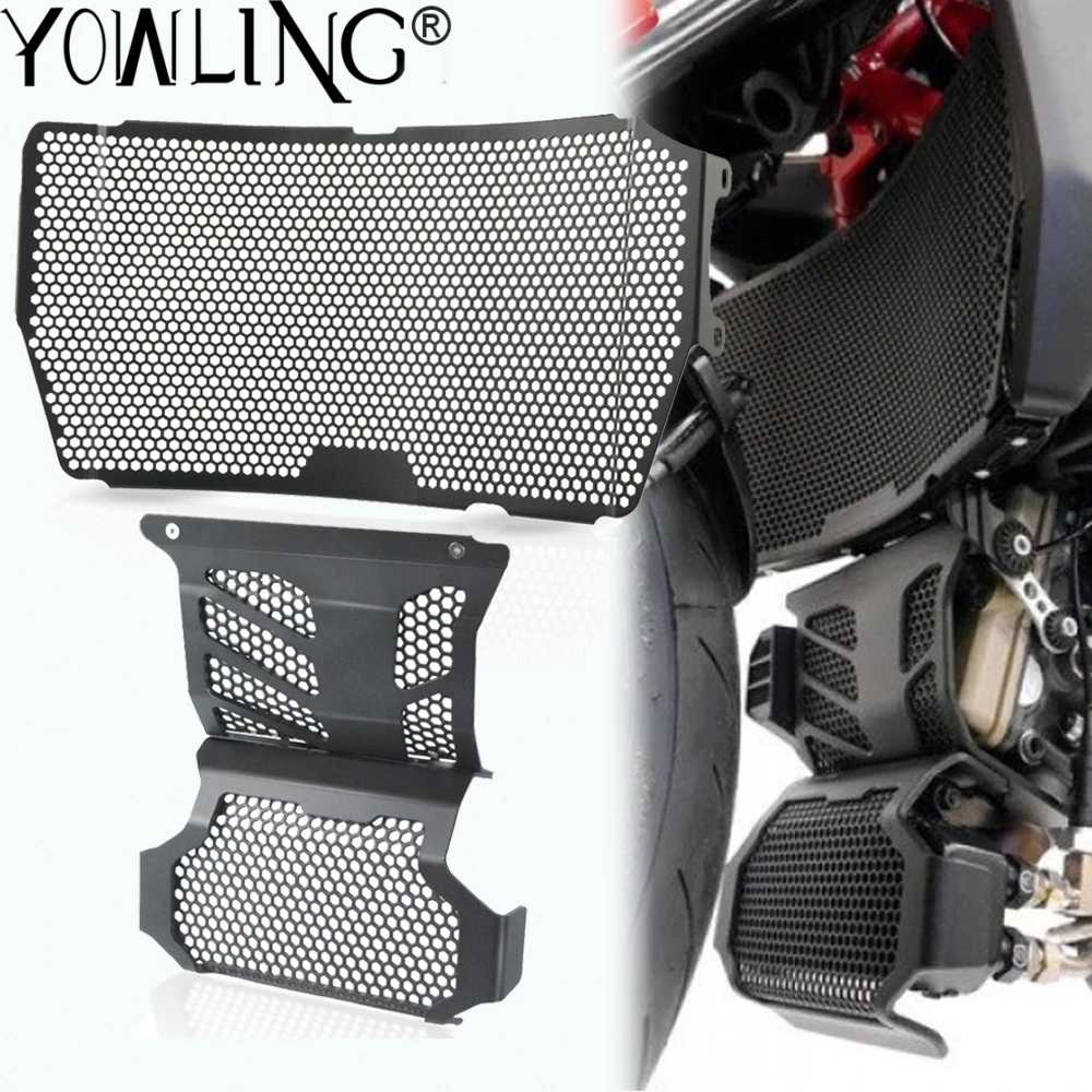 Cox Racing Group Radiator Protection Set - Black for Ducati Hypermotard 939 main image 1