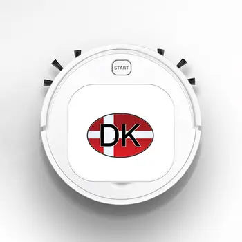 

Auto USB Sweeping 1800Pa Multifunction Smart Robot Vacuum Cleaner Dry Wet Floor Cleaner Denmark Country Code Flag